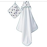 aden + anais hooded towel set, high seas by aden + anais
