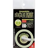 マグエックス:マグエックス 避難誘導 マグネット式 小 HYMG-66 型式:HYMG-66（1セット:2枚入）