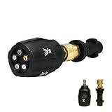 SELENEFF 高圧洗浄機 ケルヒャー用 ノズル 5段階調整 マルチノズル 対応機種 K MINI K2 K3 K4 K5 K6 K7 JTK 適用 ノズルヘッド フォームガン 洗車
