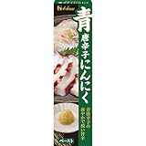 ハウス 青唐辛子にんにく 40g ×5個 [唐辛子とにんにくの旨辛薬味!淡白な味の肉や鍋 タコや鯛などの刺身 そうめん]
