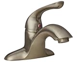 MR Direct 701-BN Brushed Nickel Single Handle Bathroom Faucet [並行輸入品]