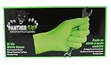 NEW! Eppco Panther Grip Green Nitrile Gloves - Size XL 90 count box [並行輸入品]