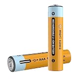 単4電池 充電式 リチウム電池 600mWh 40分急速充電 1000サイクル USB Type-Cケーブル付き (単4型2個パック)