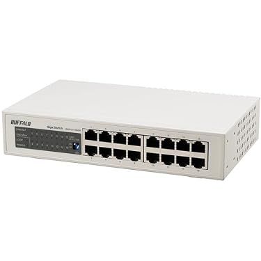 BUFFALO 16ポート スイッチングハブ LSW5-GT-16NSR 41t-ge80wCL._AC_UL375_SR375,