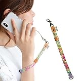 [HIGHCAMP] ハイキャンプ ハンド ストラップ リバティ キアラ (ベージュ) スマホ 携帯 デジカメ 手首掛け 落下防止 リバティファブリック おしゃれ 可愛い 花柄 ハンドメイド 日本製