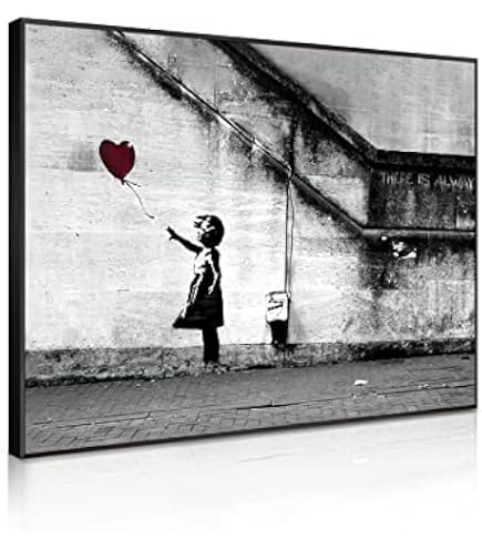 Amazon.co.jp: 7 CANVAS Banksy バンクシー パンダが銃を持つ ポスター
