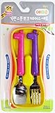 Edison Giraffe Star Spoon Fork Case Set For Kids 4y+ (Pink) by Edison