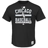 MLBメンズAuthenticコレクションチームプロパティTシャツ( M、シカゴホワイトソックス)