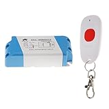 Fenteer 高品質 自動制御 ガレージ ドアロック ワイヤレス リモコンリレー スイッチ 433mhz