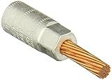 Panduit BPC4/0-X Code Conductor Bi-Metallic Pin Connector, Aluminum, 4/0 AWG Aluminum Conductor Size
