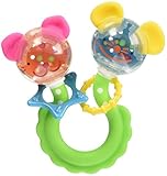 リッチェル Richell ガラガラ歯がため くねくね ニャン&チュ~R