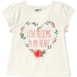 クレイジーエイト Crazy 8/ ラブブルームティ アイボリー トップス半袖Tシャツ 6～12ヶ月【並行輸入】