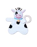 Zubels Organic Cow Rattle with Teething Ring by Zubels