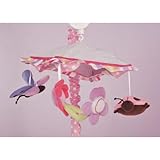Kids Line Ruby Garden Musical Mobile by KidsLine