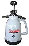 FA07-4100 プレッシャー式噴霧器ハンディタイプ・ショートノズルシースルー 1L単頭式 5cm付&安全保護対策セット
