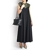 (クラネ) CLANE OVER LINE SALOPETTE オーバーサイズ サロペット ブラック サイズ1(M)