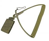 Plus Nao(プラスナオ) ストラップ ランヤード ピストルランヤード コード サバゲー サバイバルゲーム ミリタリー サバイバル ハンドガンス - グリーン