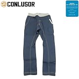 CONLUSOR(コンルーソル) ストレッチツイルジョガーパンツ・インディゴ【100～160センチ】【1603】【SNG】【C】 130 インディゴ