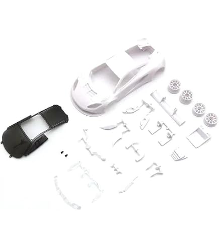 Amazon | 京商 ザウバーメルセデス C9 ホワイトボディセット (ホイール