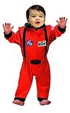 小さな宇宙飛行士 オレンジ ベビー用 コスチューム サイズ：6 to 12 Months