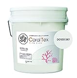 【CORAL TEX】古代珊瑚の恵みを主成分とする西洋漆喰 20kg 珪藻土風 (015 DOVER SKY)