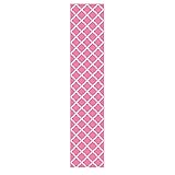 Roomlookz Peel and Stick Repositionable Wallpaper - Pink Quatrefoil - 20 X 16 Inches by Darice