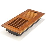 Accord aofroml412床Register withオークルーバー、4インチx 12インチ(ダクト開口部、M測定値）仕上げ 4" x 10" AOFROML410 1