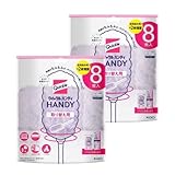 クイックルワイパー フロア用掃除道具 ハンディ 付け替え(ピンク)8枚×2個セット