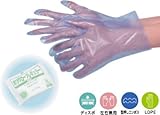 ポリエチレン手袋 100枚入 L /2-3867-01