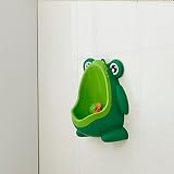 Wunes(TM)?カワイイカエルデザインボーイキッズ幼児トイレ便器小便トレーニングトイレトレーナーベビーチルドレン尿練習