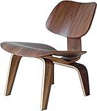 YS-7129 イームズ LCW ラウンジチェア プライウッド ウォールナット 積層合板 イームズチェア イームズ夫妻 デザイナーズ リプロダクト品 ミッドセンチュリー ダイニングチェア 北欧(501-140225-003)