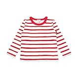 (ハッシュアッシュ) HusHusH 【150cmまで】天竺プリントボーダーカットソー 51213014 15(150cm) レッド(362)