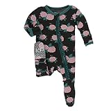 Kickee Pants SLEEPWEAR ユニセックス・ベビー US サイズ: 3-6 Months カラー: オレンジ