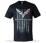 C7 コルベット アメリカン・レガシー メンズ Tシャツ ブラック XX-Large ブラック PN120WCC