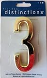 ヒルマングループの4で。Distinctions真鍮メッキ数3
