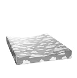 Farg Form Nursing Table with Cloud Print (Grey) by FARG FORM