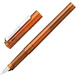 シュナイダー 万年筆406ゴールド EF（極細字） イエローブラウン 406YBRS