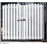 YKK　レスティン門扉13型　09-12　門柱・両開きセット　 ホワイト