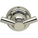 Rohl U.6422STN Perrin and Rowe Wall Mounted Double Robe Hook, Satin Nickel [並行輸入品]