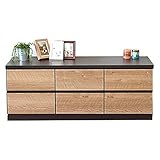 ルキス ローチェスト 幅120cm 2段 (ナチュラル)