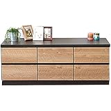 チェスト 120 2段 完成品 ローチェスト 120cm 幅120 高さ47 国産 スライド レール 収納 家具 リビング収納 収納ラック 大川家具 日本製 洋服 タンス たんす 箪笥 シンプル ルキス (ナチュラル)
