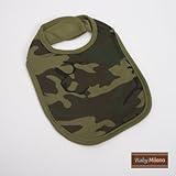 Green Camo Baby Bib by Baby Milano by Baby Milano