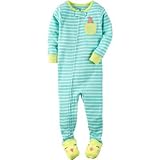 Carter's(カーターズ) 1ピースサンフィットコットンパジャマ ブルー ロンパース長袖 24ヶ月【並行輸入】