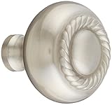 Amerock bp53471-g10 Allisonスクロールノブ1 – 1 / 4インチ直径、サテンニッケル – 25パック