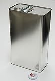 角 空缶 5L ローヤル缶/ブリキ缶 角缶 あき缶 無地缶 塗料 小分け 5000ml