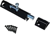 Heavy Metal 6 " Tamperproof Heavy Dutyセキュリティボルト 6 Inch ブラック 302