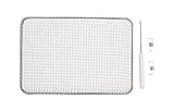 ABN RVバグVent画面5.9 " X 8.5 " X 1.3 "インチ水ヒーター用通気口withインストールツール