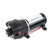 iFormosa 水道 加圧ポンプ 12V 直流 キャンピングカー ボート 自動車 車用 加圧給水用インバーターポンプ IF-FL40