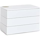 Umbra 308712-660 Spindle Storage Box, White