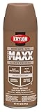 Krylon K09160000 COVERMAXX Spray Paint, Satin Brown Boots [並行輸入品]